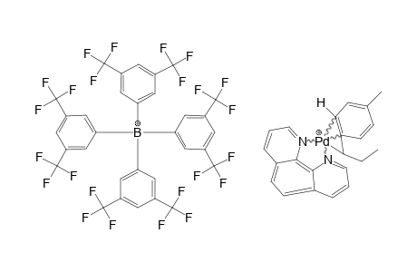 (1,10-PHENANTHROLINE)PD(3-ETA-CH(ET)C6H4-PARA-CH3)+((CF3)2C6H3)4B-