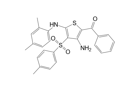 Methanone, [3-amino-5-[(2,4-dimethylphenyl)amino]-4-[(4-methylphenyl)sulfonyl]-2-thienyl]phenyl-
