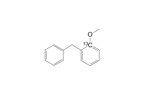 1-(2'-[13C]Methoxyphenyl)-1-phenylmethane
