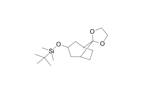 3-endo-[(tert-Butyldimethylsilyl)oxy]bicyclo[3.2.1]octan-8-one 8-Ethylene 8-Ketal