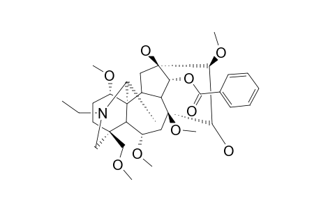 8-Deacetyl-3-Deoxy-8-O-Methyl -Aconitine