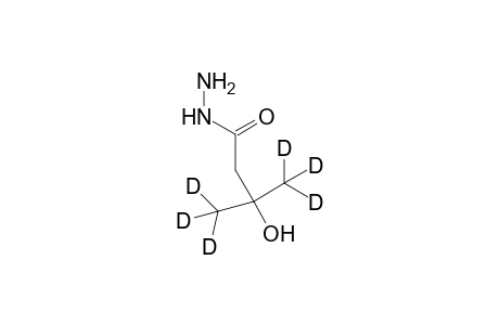 3-Hydroxy-3-D3-methylbutano-4-D3-hydrazide