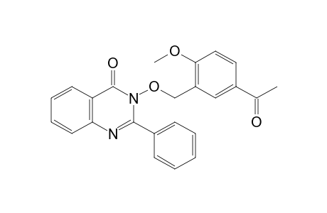 3-[(5-acetyl-2-methoxybenzyl)oxy]-2-phneyl-4(3H)-quinazolinone