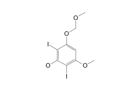 2,6-Diiodo-3-methoxy-5-(methoxymethoxy) phenol