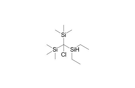 Chloro(diethylsilyl)bis(trimethylsilyl)methane