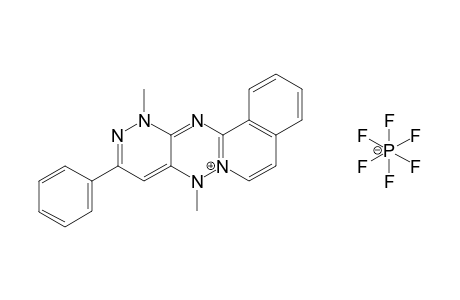 8,12-DIMETHYL-10-PHENYLPYRIDAZINO-[3,4-E]-ISOQUINOLINO-[2,1-B]-AS-TRIAZINIUM-HEXAFLUOROPHOSPHATE