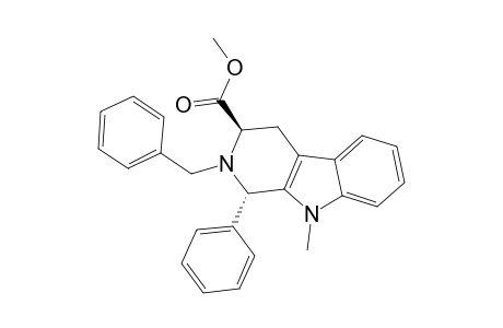 TRANS-2-BENZYL-3-(METHOXYCARBONYL)-9-METHYL-1-PHENYL-1,2,3,4-TETRAHYDRO-9H-PYRIDO-[3.4-B]-INDOLE