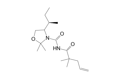 4-((2R)-2-Butyl)-2,2-dimethyl-3-[N-(2,2-dimethyl-1-oxopent-4-en-1-yl)amido][1,3]oxazolidine