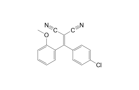 [(p-chlorophenyl)(o-methoxyphenyl)methylene]malononitrile
