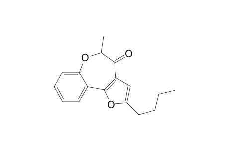2-Butyl-5-methyl-5H-benzo[b]furo[2,3-d]oxepin-4-one
