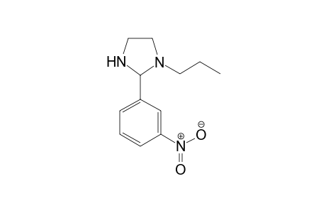 2-(3-nitrophenyl)-1-propyl-imidazolidine