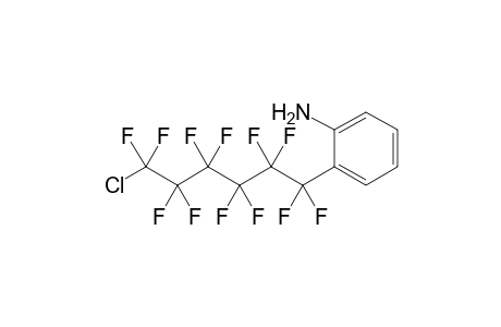 2-(6-Chlorododecafluorohexyl)aniline