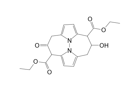 3,4,5,8,9,10-hexahydro-4-hydroxy-9-oxo-10b,10c-diazadicyclopenta[ef,kl]heptalene-3,8-diethyldicarboxylate