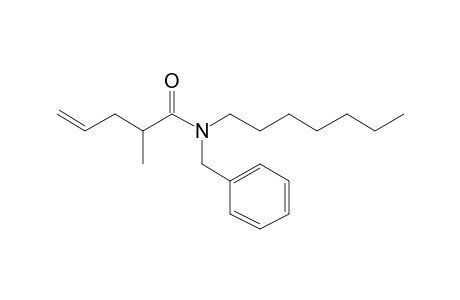 Pent-4-enoylamide, 2-methyl-N-benzyl-N-heptyl-