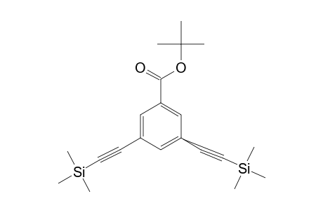 TERT.-BUTYL-3,5-DI-(TRIMETHYLSILYLETHYNYL)-BENZOATE