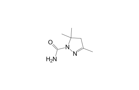 1H-Pyrazole-1-carboxamide, 4,5-dihydro-3,5,5-trimethyl-