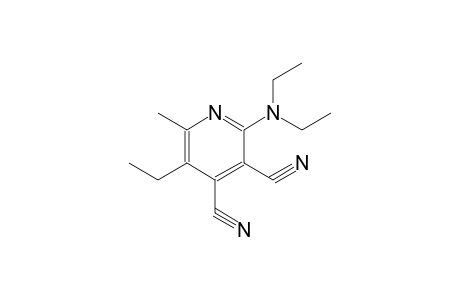 3,4-pyridinedicarbonitrile, 2-(diethylamino)-5-ethyl-6-methyl-