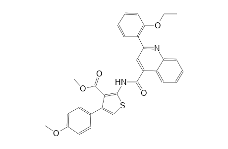 methyl 2-({[2-(2-ethoxyphenyl)-4-quinolinyl]carbonyl}amino)-4-(4-methoxyphenyl)-3-thiophenecarboxylate