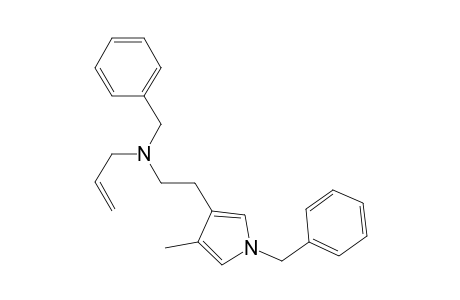 N-Allyl-N-benzyl-N-[2'-(1"-benzyl-4"-methyl-1H-pyrrol-3"-yl]ethyl]-amine