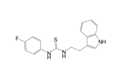 N-(4-fluorophenyl)-N'-[2-(1H-indol-3-yl)ethyl]thiourea