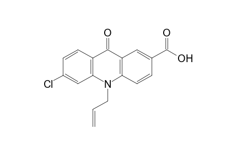 10-Allyl-6-chloro-9-oxo-9,10-dihydro-acridine-2-carboxylic acid