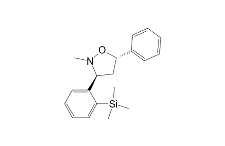 (3R*,5R*)-2-Methyl-5-phenyl-3-(2-trimethylsilylphenyl)isoxazolidine