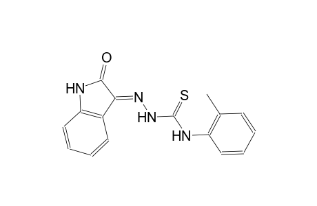 (3E)-1H-indole-2,3-dione 3-[N-(2-methylphenyl)thiosemicarbazone]