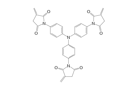 TRIS-[4-(3-METHYLENE-2,5-DIOXOPYRROLIDINYL)-PHENYL]-AMINE;TRIS-(4-ITACONINIMIDOPHENYL)-AMINE