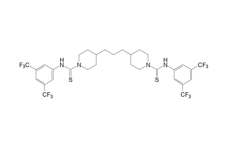 4,4''-trimethylenebis[a,a,a,a',a',a'-hexafluorothio-1-piperidinecarboxy-3,5'-xylidide]