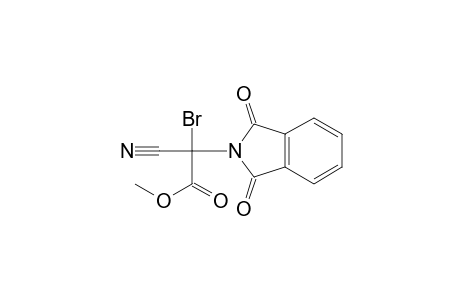 2H-Isoindole-2-acetic acid, .alpha.-bromo-.alpha.-cyano-1,3-dihydro-1,3-dioxo-, methyl ester, (.+-.)-