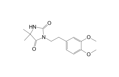 2,4-Imidazolidinedione, 3-[2-(3,4-dimethoxyphenyl)ethyl]-5,5-dimethyl-