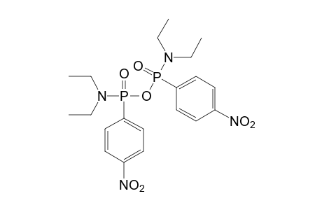 N,N,N',N'-tetraethyl-P,P'-bis(p-nitrophenyl)phosphonamide anhydride