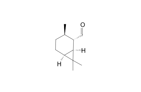 trans-3,7,7-Trimethylbicyclo(4.1.0)-heptane-2-carbaldehyde