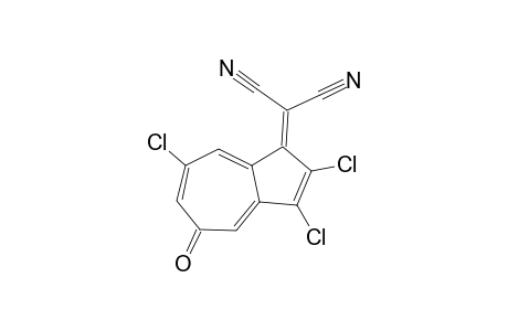 6-Dicyanomethylene-4,7,8-trichlotoazulen-2-onee