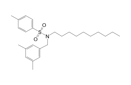 Benzenesulfonamide, 4-methyl-N-(3,5-dimethylbenzyl)-N-decyl-