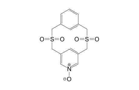 5,13-Dithia[3]-(1,3)benzeno[3]-(3,5)pyridinophane - 1,5,5,13,13-pentoxide