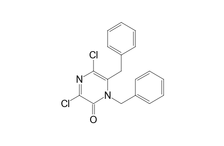 1,6-Dibenzyl-3,5-dichloro-pyrazin-2-one
