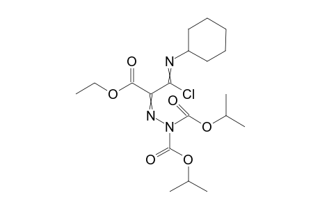 Bis(1-methylethyl) 2-{2-Chloro-2-(cyclohexylimino)-1-(ethoxycarbonyl)ethylidene}hydrazine-1,1-dicarboxylate