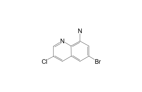6-BrOMO-3-CHLORO-8-AMINOQUINOLINE