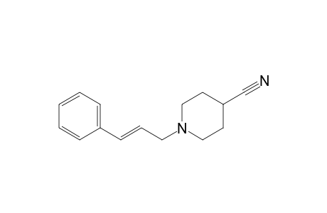 1-(3-Phenyl-2-propenyl)-4-piperidinecarbonitrile