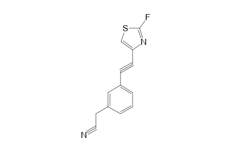 2-(3-((2-FLUOROTHIAZOL-4-YL)-ETHYNYL)-PHENYL)-ACETONITRILE