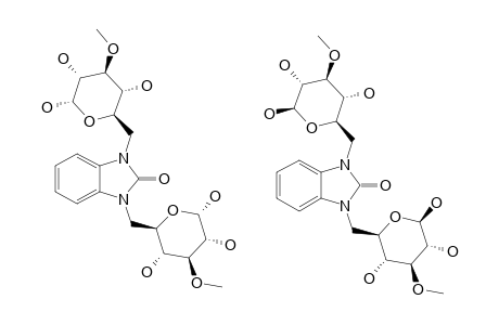 N,N'-BIS-(6-DEOXY-3-O-METHYL-D-GLUCOPYRANOS-6-YL)-BENZIMIDAZOLONE