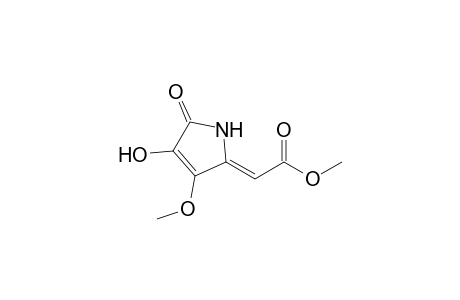 3-Hydroxy-4-methoxy-5-[Z-(methoxycarbonylmethylene)]pyrrol-2-one