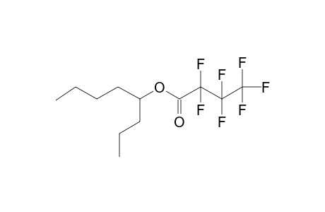 4-Heptafluorobutyryloxyoctane