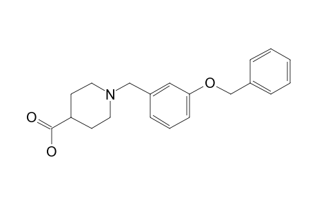 1-{[3-(Benzyloxy)phenyl]methyl}piperidine-4-carboxylic acid