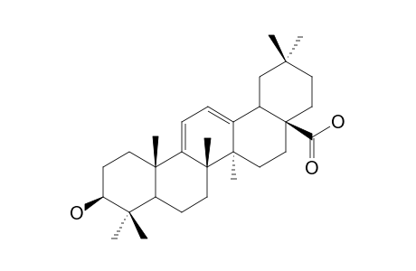 EUCALYPTANOIC-ACID;3-BETA-HYDROXYOLEAN-9(11),12-DIEN-28-OIC-ACID