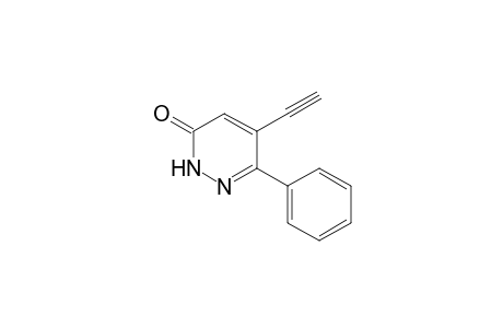 5-Ethynyl-6-phenylpyridazin-3(2H)-one