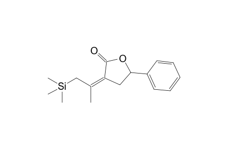 (3Z)-3-(1-methyl-2-trimethylsilyl-ethylidene)-5-phenyl-tetrahydrofuran-2-one