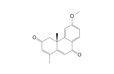 3,9-DIOXO-6-METHOXY-1,4A-BETA-DIMETHYL-3,4,4A,9-TETRAHYDRO-PHENANTHRENE