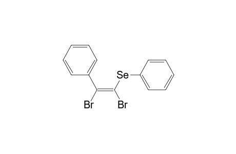 (E and Z)-1,2-Dibromo-2-phenyl-1-(phenylselenyl)ethene